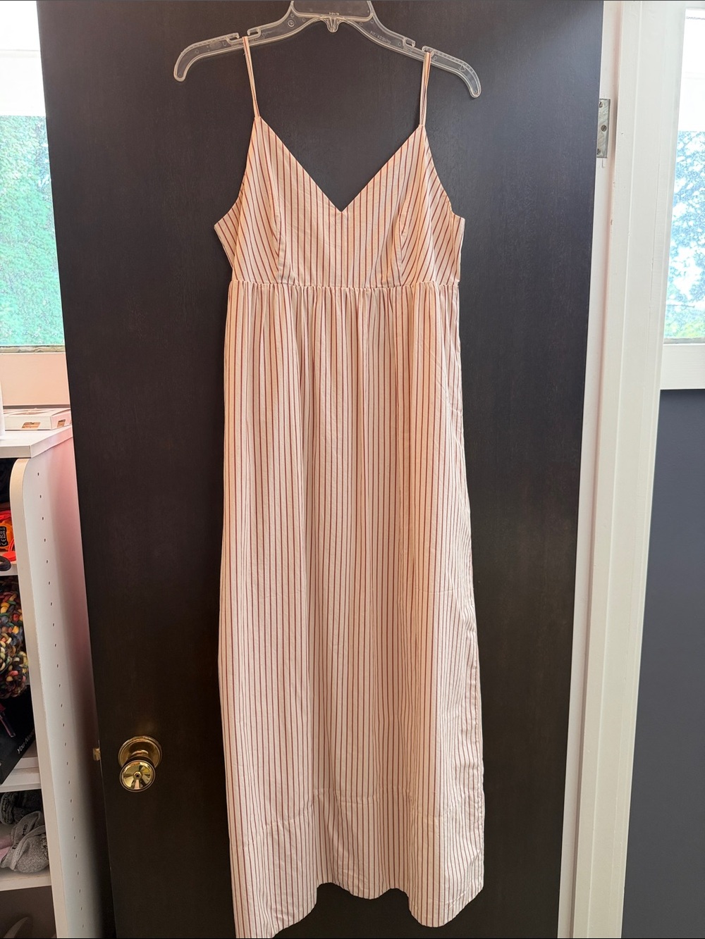 Quince Striped Maxi Dress